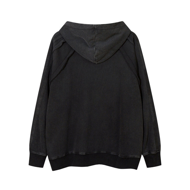 Men's Stitching Edging Hoodie