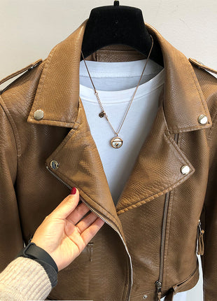 SS Short Leather Jacket