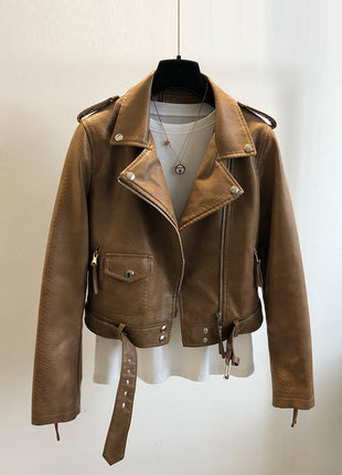 SS Short Leather Jacket