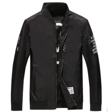 Men's Reversible Flight Jacket Black