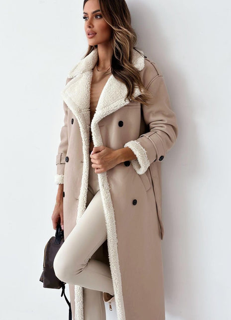 SS Trench Coat Apricot