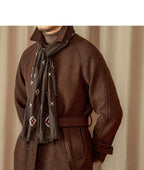 Men's Winter British Casual Wool Mid-length Coat