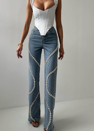 SS Rhine Stone Denim