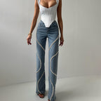 SS Rhine Stone Denim
