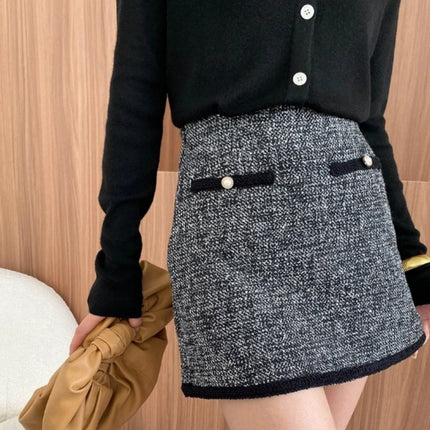 French Style Classic Style A- Line Temperament Skirt