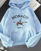 SS Monaco hoodie Light blue