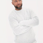 Daily Casual Men's Pullovers White