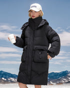 SS Mid-length Winter Jacket Black