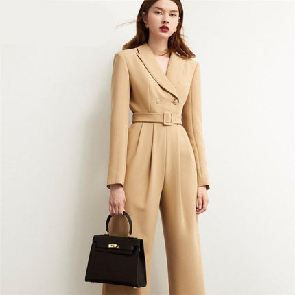 Women's One Piece Wide Leg Suit