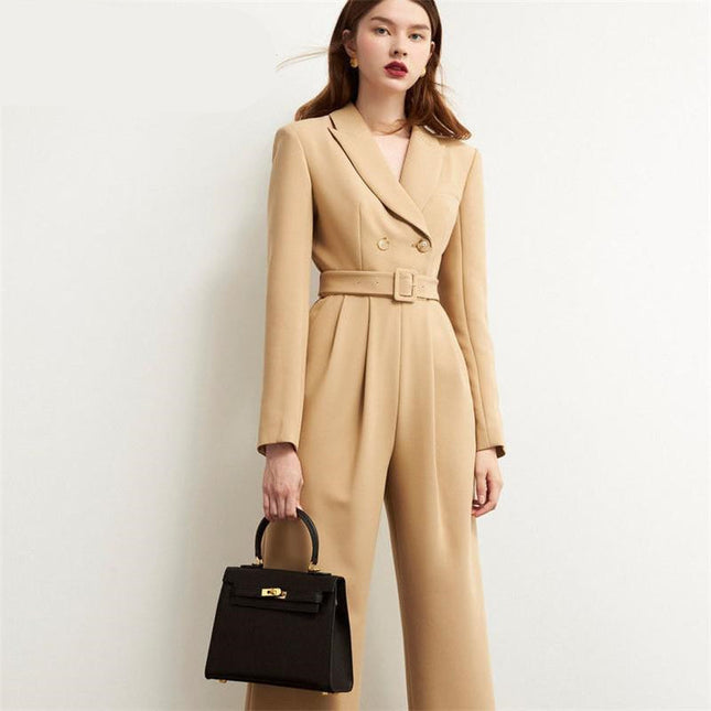 Women's One Piece Wide Leg Suit