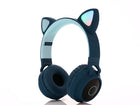 Cute Bluetooth 5.0 Headphone Stereo Wireless Headset green
