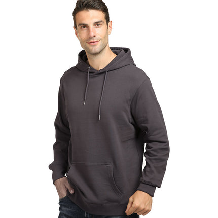 Men's Padded Terry Hoodie Grey