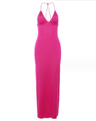 SS Evening Dress Rose Red