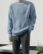 SS Loose Sweater Light blue