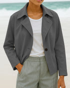 SS Women’s Trench coat Gray