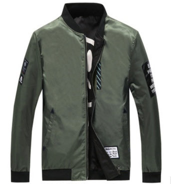 Men's Reversible Flight Jacket Green