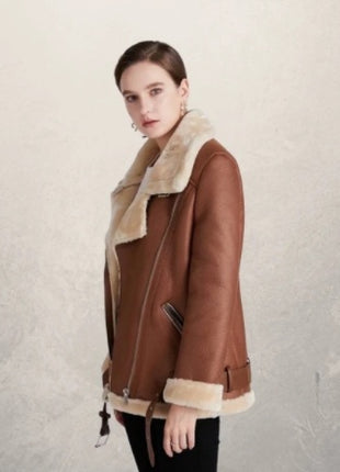 SS Women's motorcycle leather jacket