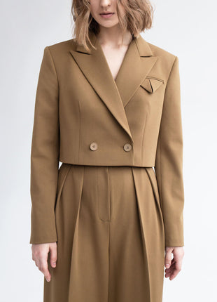 SS Short Blazer & Pants Set