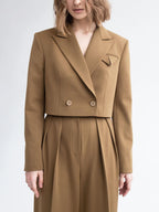 SS Short Blazer & Pants Set