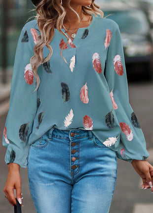 SS Blouse Light blue