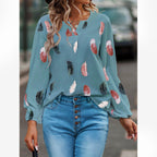 SS Blouse Light blue