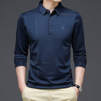 Men’s Autumn New Polo Shirt Blue