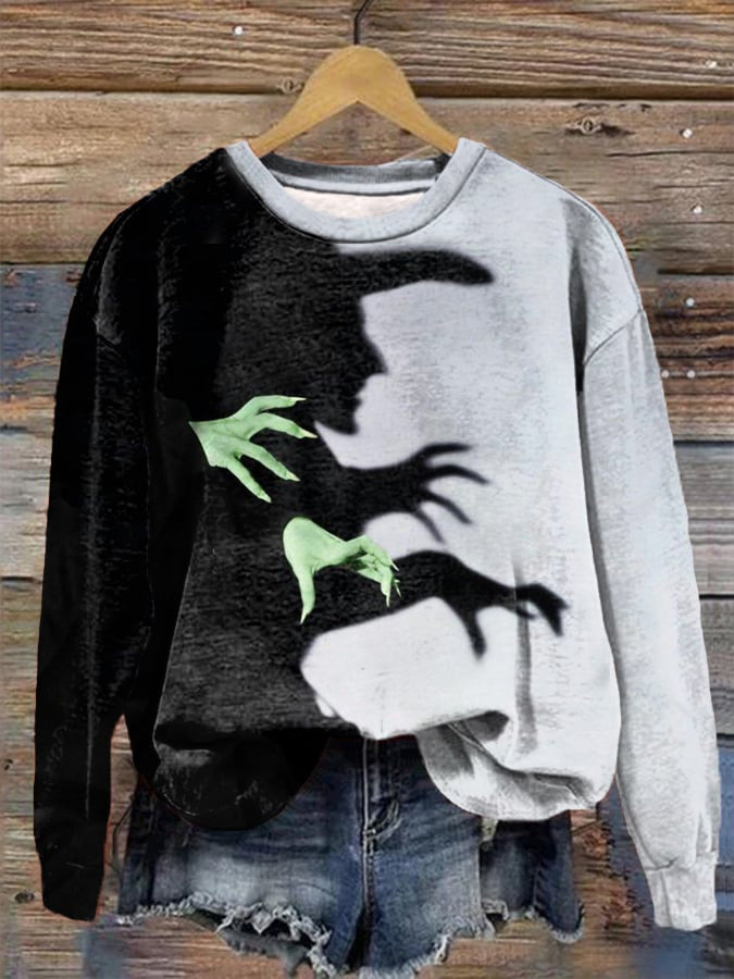 Halloween Horror Funny Women's 3D Printing Sweater ZZXC353
