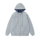Men's Simple Hoodie Gray