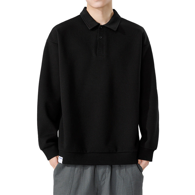 Men’s Polo Collar Pullover