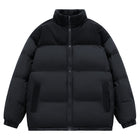 Winter Male New Cotton Thick Padded Coat Black