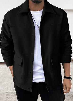 SS Men's Design Jacket Black