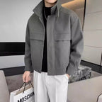 Stylish Short Sense Woolen Jacket