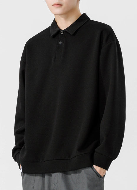 SS Men’s Polo Pullover Black