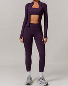 SS Yoga 3-P’s Set Plum Purple