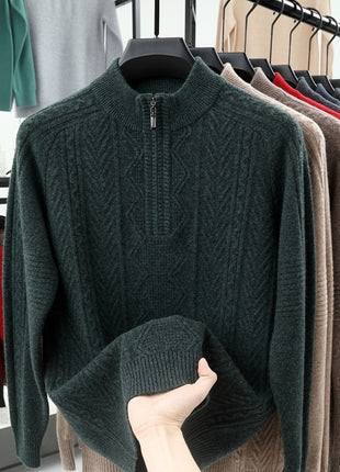 SS Men's Sweater Army green