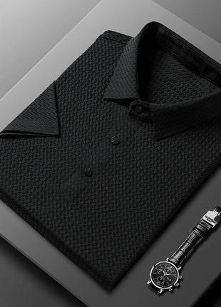 SS Men's Polo T-Shirt Black