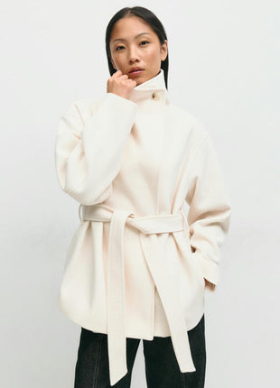 SS Autumn And Winter Coat White