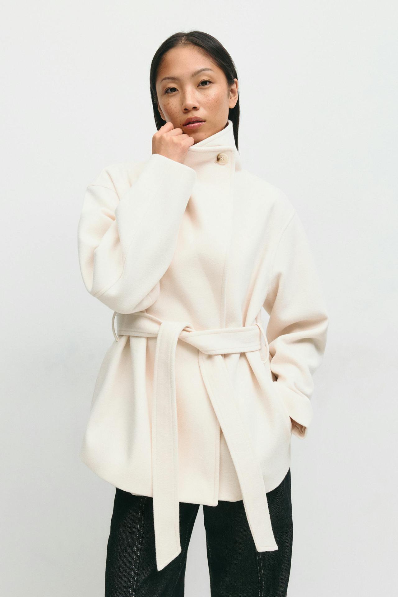 SS Autumn And Winter Coat White