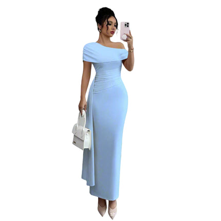 Strapless Sleeveless Sheath Dress