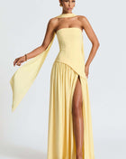 SS Evening Dress Yellow