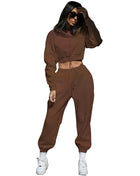 SS Two-piece Set Brown