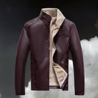 Men's Warm Motorcycle Jacket