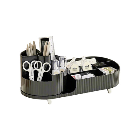 Makeup Organizer Countertop Rotating Makeup Organizer Black
