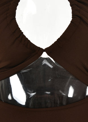 SS Chest Hollow Out Dress