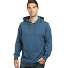 Men's Padded Terry Hoodie Blue