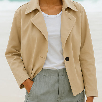 Women's Trench coat Apricot