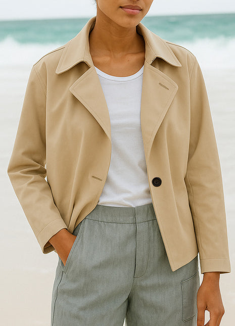 Women's Trench coat Apricot
