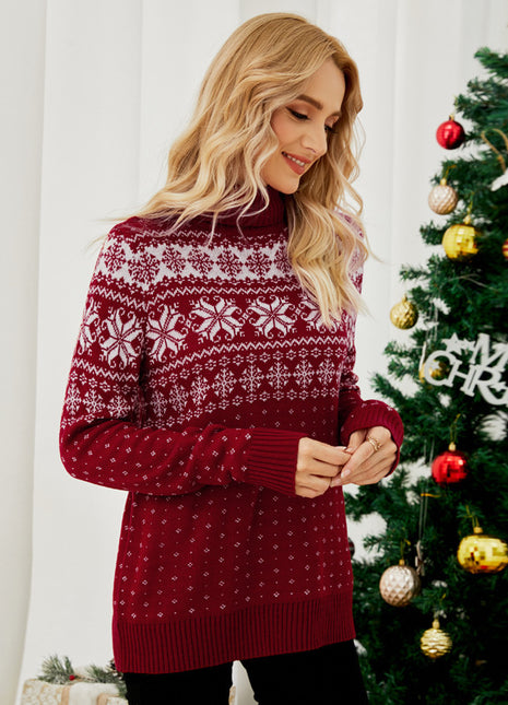 Women's Red Christmas Sweater Red