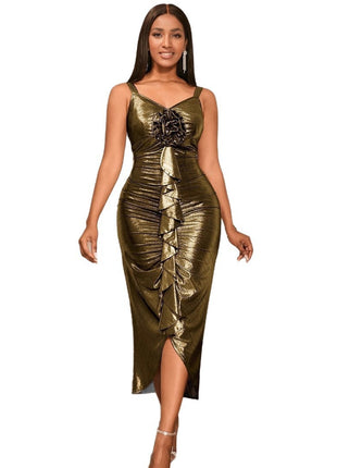 SS Golden Party Dress