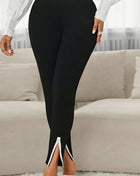 SS Slim-fit Pants Black